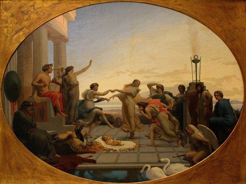 The birth of Pindar (1848)