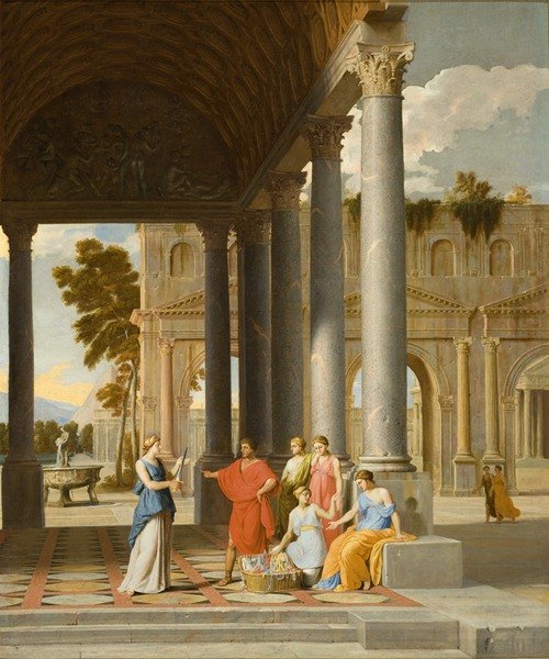 Achilles Discovered Among the Daughters of Lycomedes (circa 1640-1645)