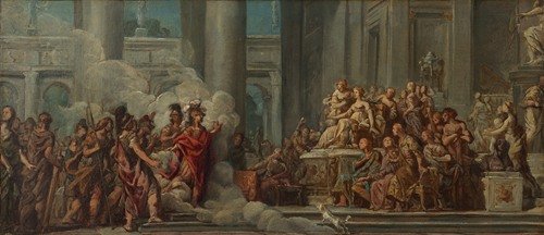 The Arrival of Aeneas in Carthage (1772-1774)
