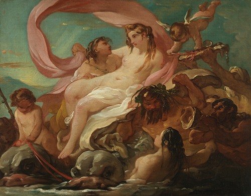 Venus Emerging from the Sea (circa 1754-1755)