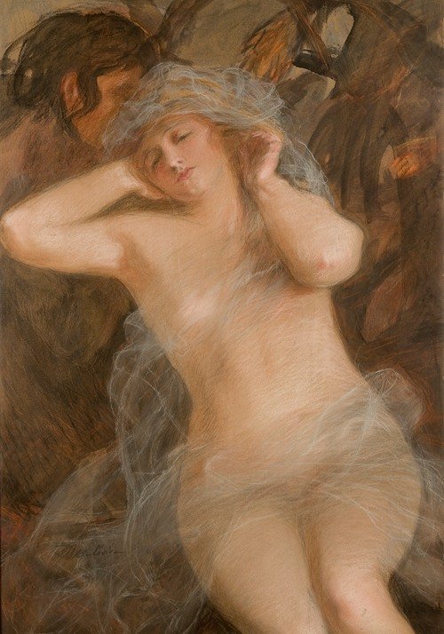 Nymph and Satyr (1900)