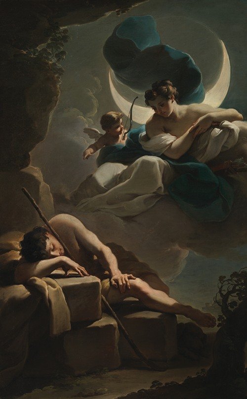 Selene and Endymion (circa 1770)