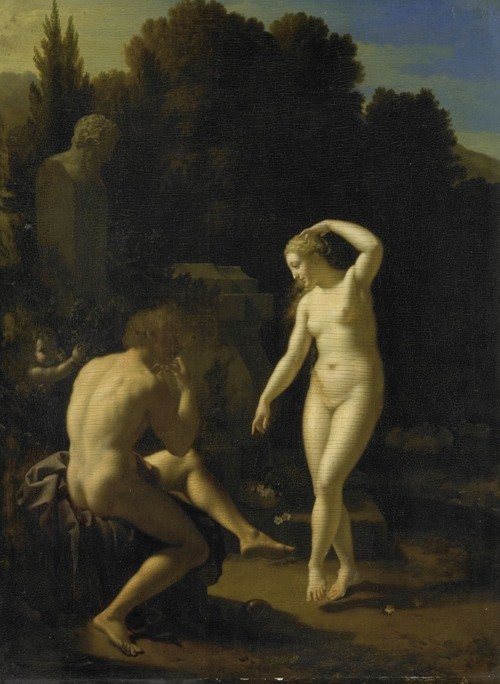 A Nymph Dancing to a Shepherd’s Flute (1718)