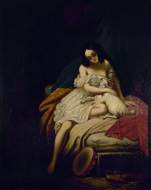 La Esmeralda et sa chèvre (1839)