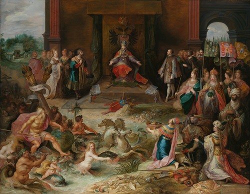 Allegory on the Abdication of Emperor Charles V in Brussels (c. 1635 – c. 1640)