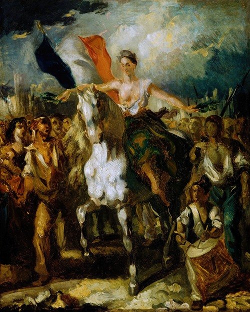 La Liberté, allégorie des journées de 1830 (1830)
