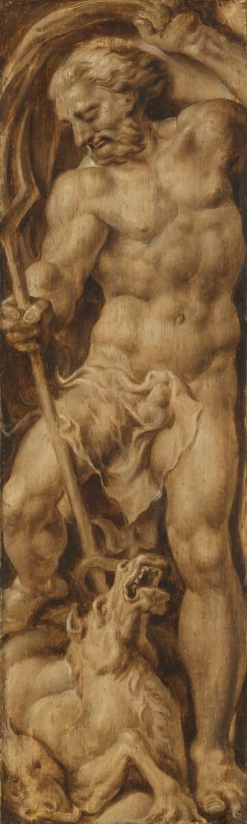 Neptune Stabbing a Sea Horse (c. 1550 – c. 1560)