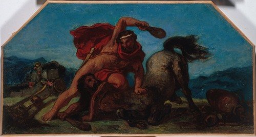 Hercule tuant le centaure Nessus (1849 – 1852)