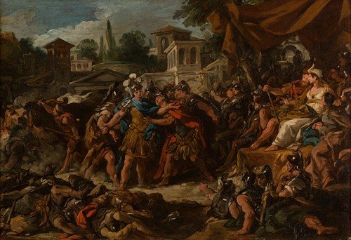 Le Combat des soldats nés des dents du serpent (1742 – 1743)