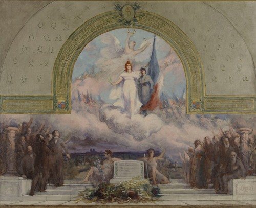 Allégorie aux morts de la première guerre mondiale (1921)