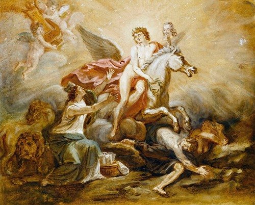 Allégorie à la gloire de Voltaire (1773 – 1783)