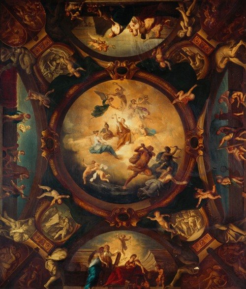 La Justice assure la Paix et protège les Arts (before 1871)