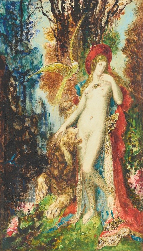 Le lion amoureux (The Lion in Love) (circa 1881)
