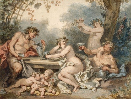 Nymphes et faune (1767)