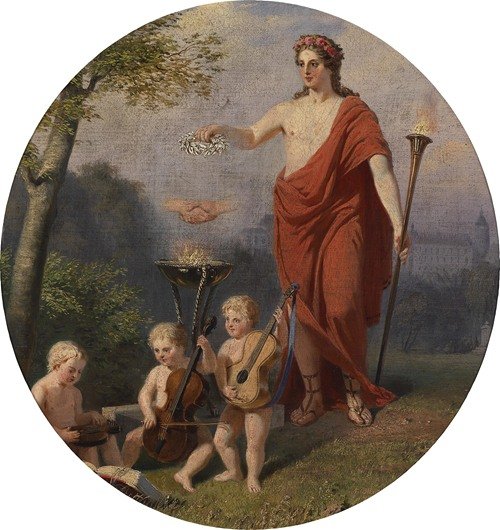 Allegorie auf die Wahrheit und Toleranz (1858)