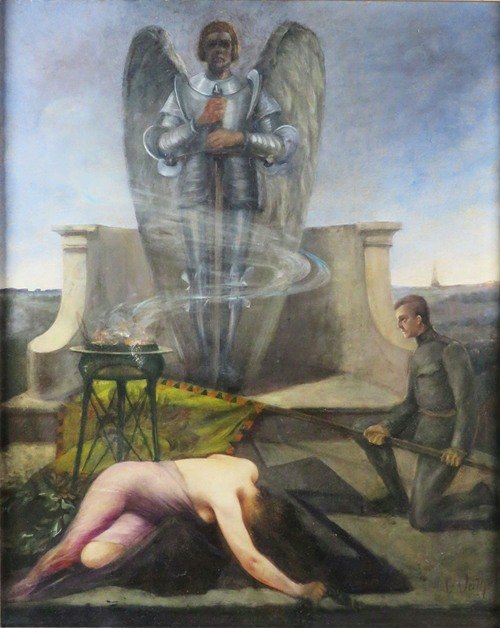 Ehrung an einem Heldendenkmal