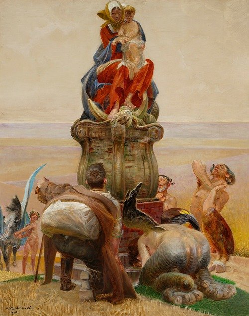 Adoration of Madonna (1910)
