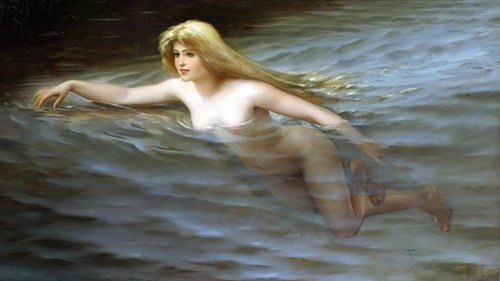 A sea nymph (1892)