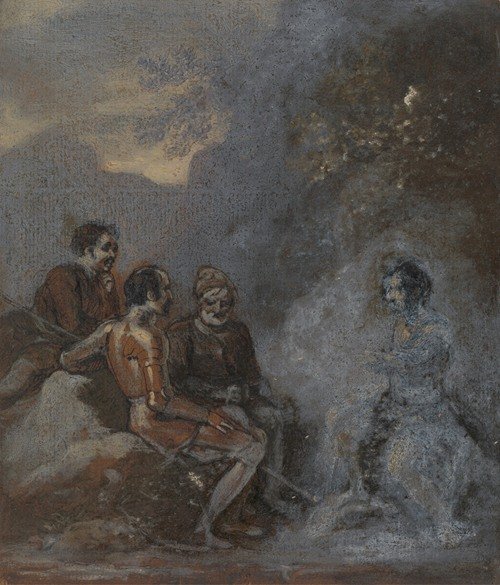 Oberon and Puck (1825)