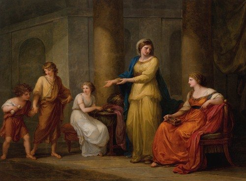 Cornelia, Mother of the Gracchi (1788)