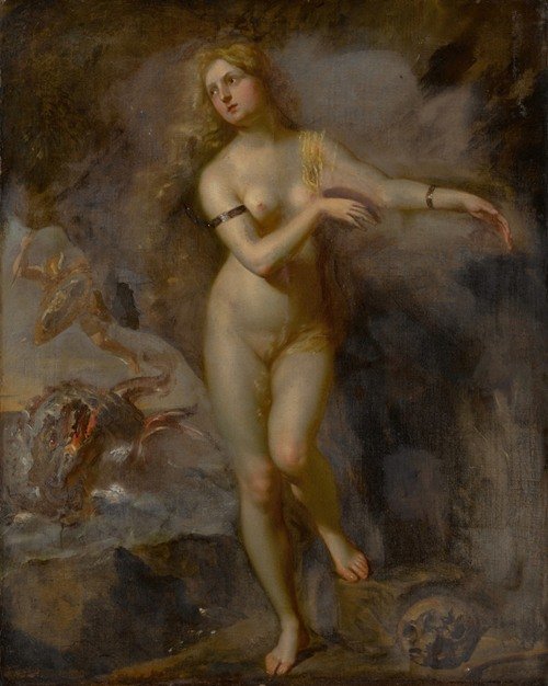Andromeda rescued by Perseus (17th Century)