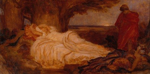 Colour study for ‘Cymon and Iphigenia’ (1884)