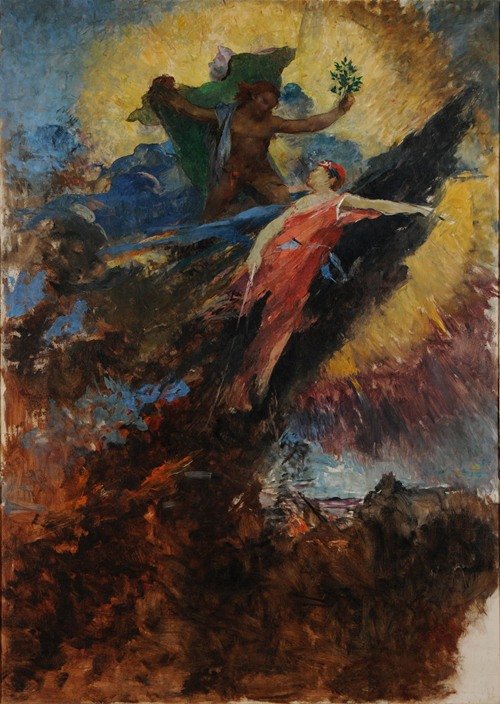 Apollon et Daphné (ca 1889)