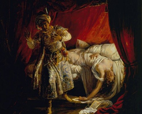 Othello and Desdemona (1829)