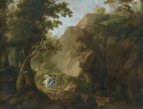 Delphic Muses Approaching the Corycian Cave on Mount Parnassus, Greece (1816)