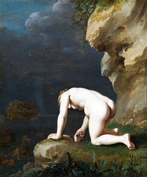 The Goddess Calypso rescues Ulysses (1630)