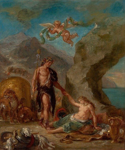 The Autumn – Baccus and Ariadne (1856-1863)