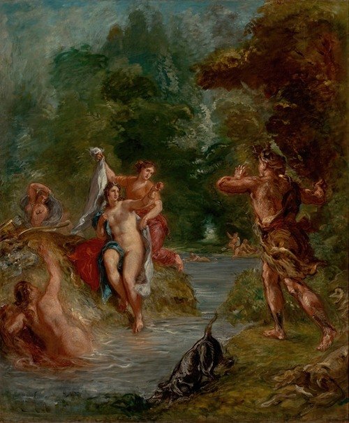 The Summer – Diana surprised by Actaeon (1856-1863)
