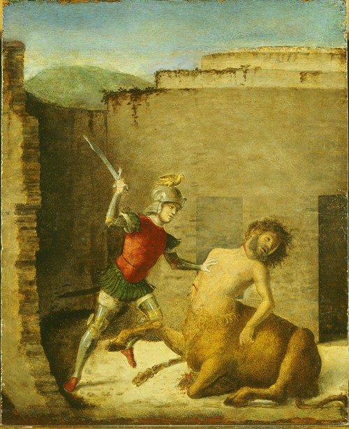 Theseus Killing the Minotaur (1505)