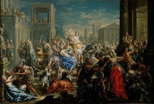 The Rape of the Sabine women (18th century)