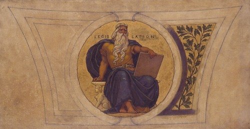 Study for Mosaic, Wisconsin State Capital, ‘Legislation’ (1913)