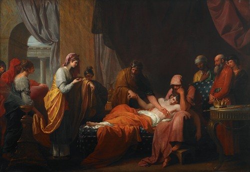 Erasistratus the Physician Discovers the Love of Antiochus for Stratonice (1772)