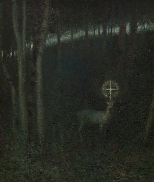 The Vision of Saint Hubert (1890)