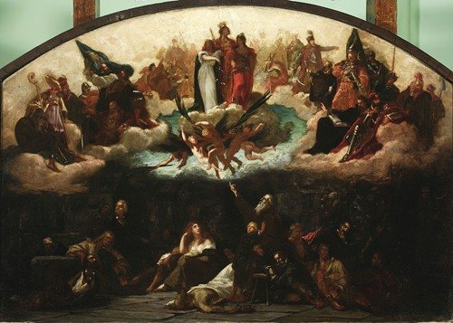 Allegory – Vision in the prison (1889)