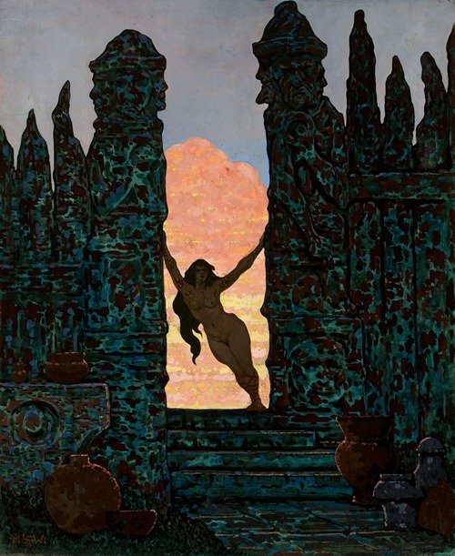 Holy entrance to the Slavic mystery place (1920)