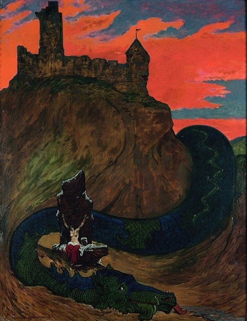 Bajka o królewnie i smoku (between 1904 and 1908)