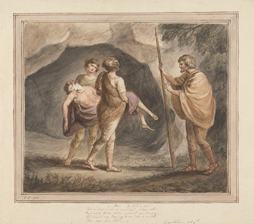 Arviragus, Bearing Imogen as Dead in his Arms, ‘Cymbeline’, Act IV, Scene II (1780)