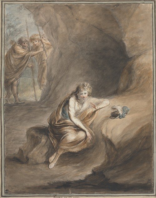 Imogen in the Cave, ‘Cymbeline’, Act III, Scene VI (1782)
