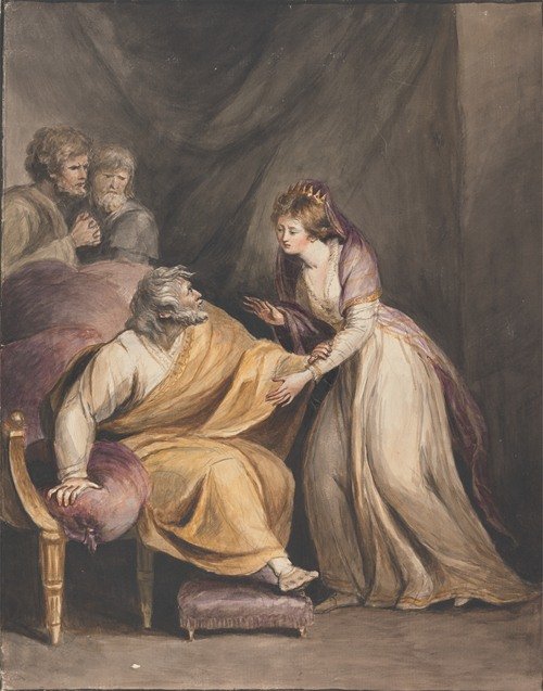 Lear and Cordelia (ca. 1781)
