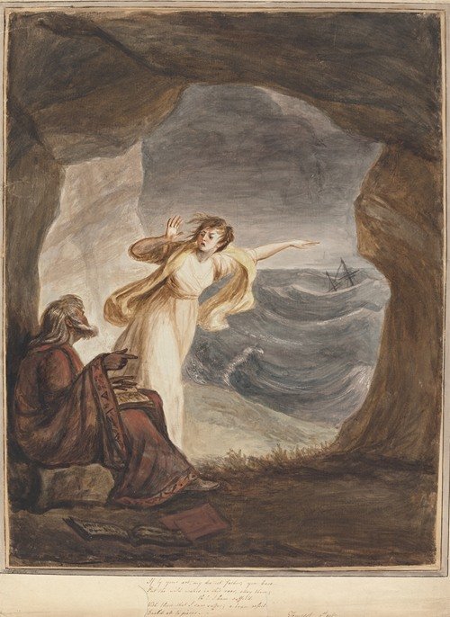 Prospero and Miranda (1781)