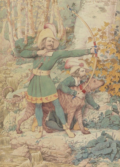 Sketch of Robin Hood (1852)