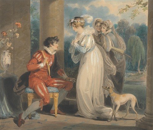 Rosebud, or the Judgement of Paris (1791)