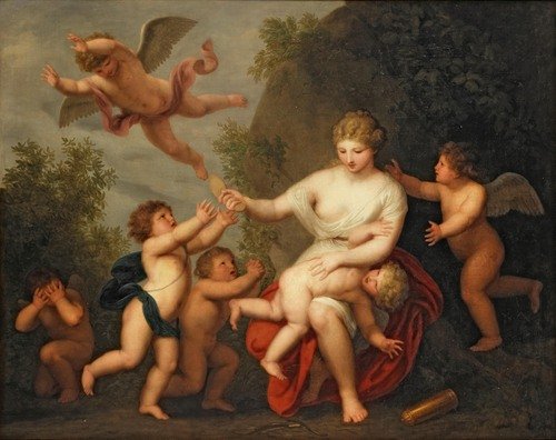 Venus chastising Cupid (between 1754 and 1822)