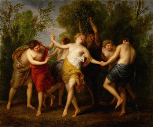 Verwandlung des Apulus in einen Ölbaum (circa 1765)