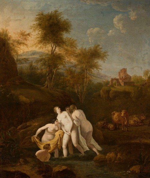 Bath of nymphs (1763)
