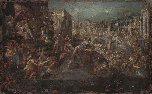 Abduction of the Sabine women (c. 1830-40)
